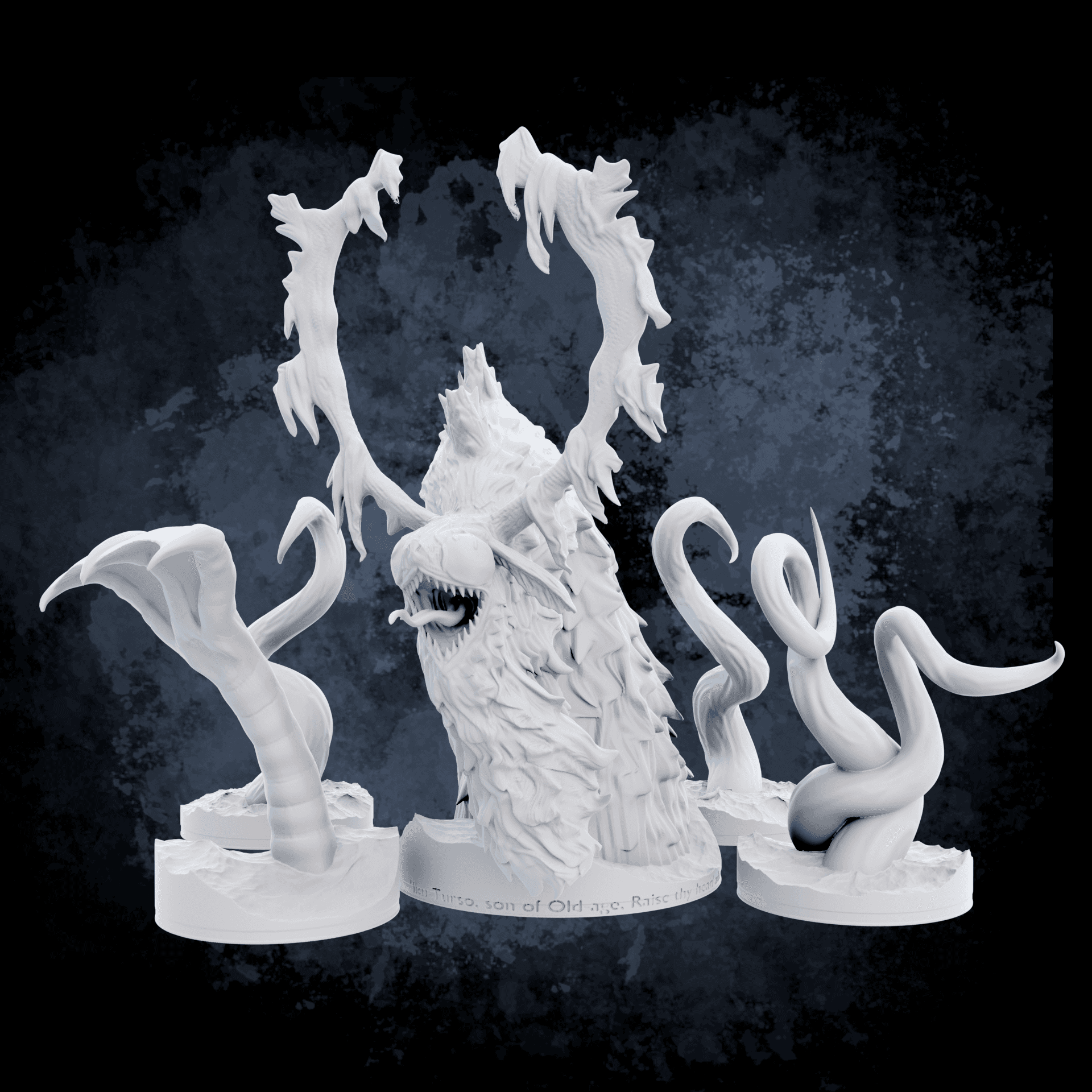 Iku-Turso Miniature - Gargantuan sized