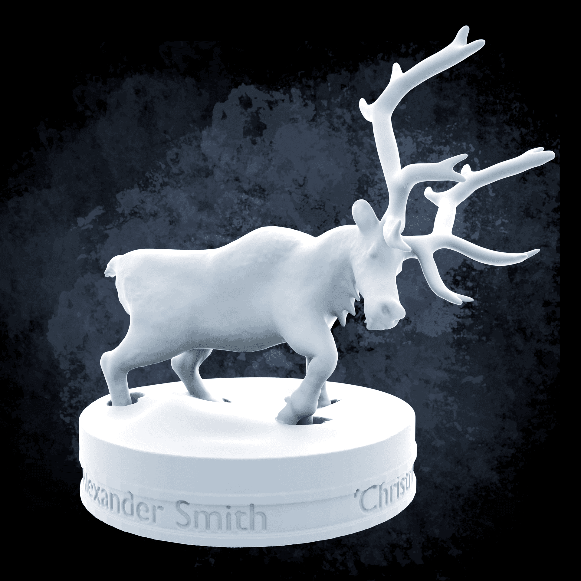 Reindeer Miniature
