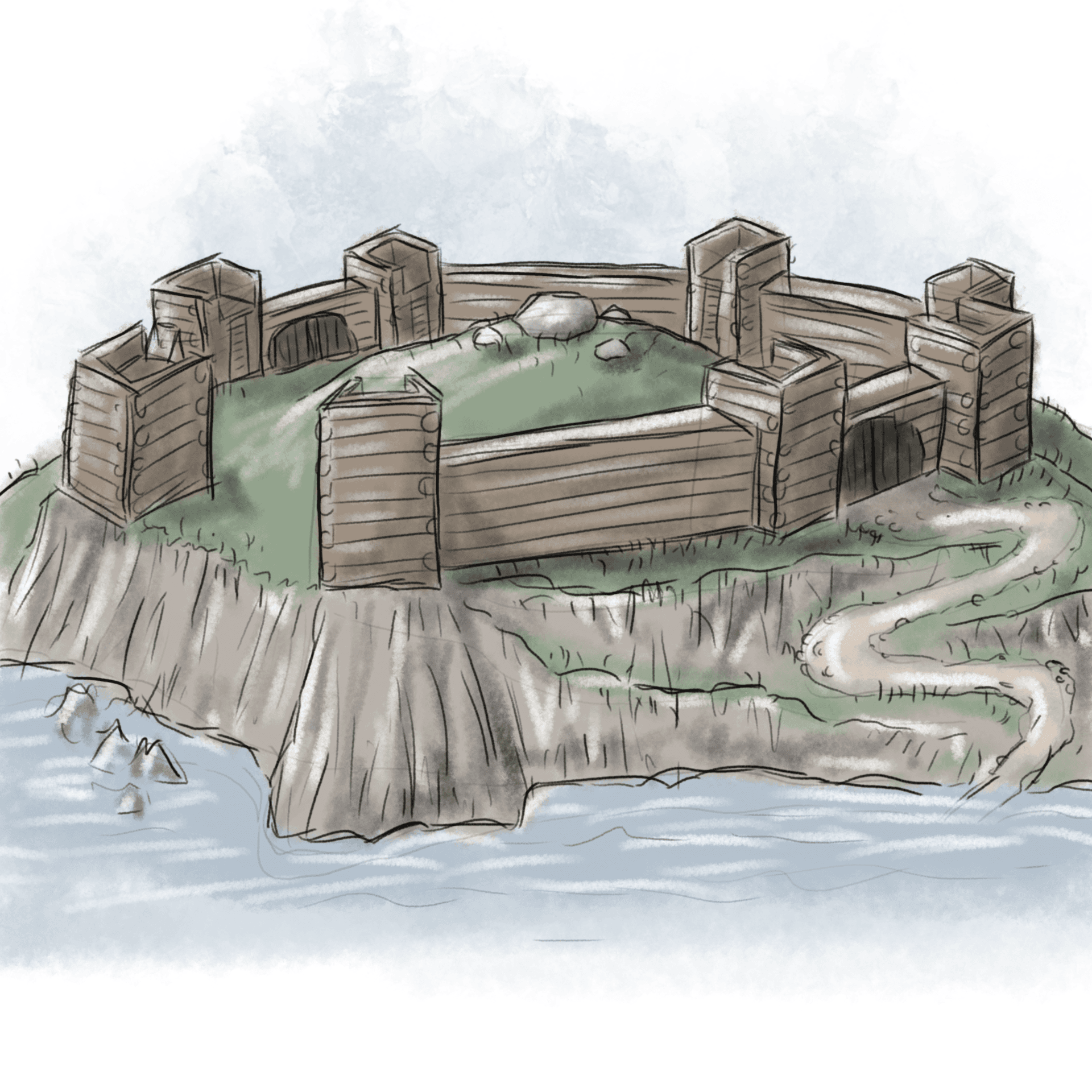 The castle of Repola